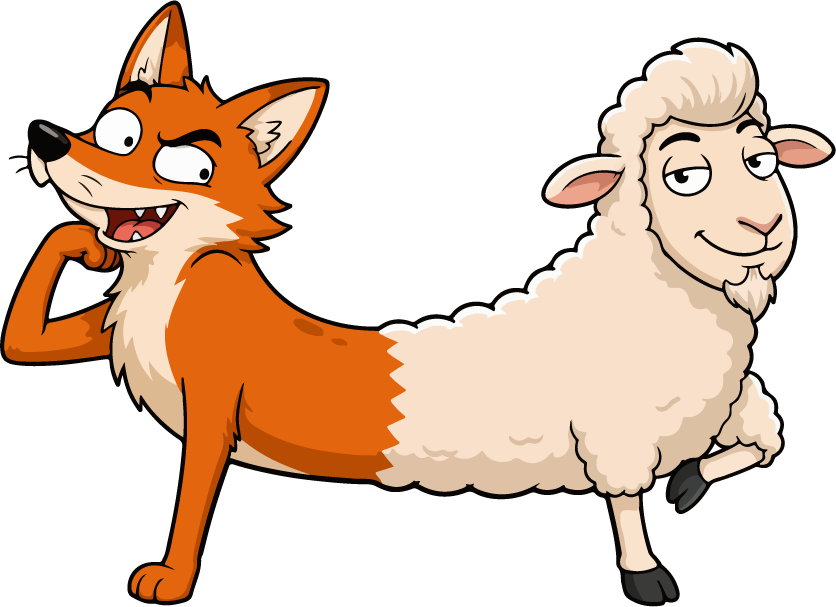 FoxSheep flock